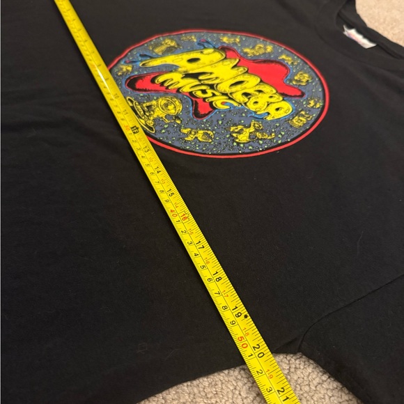 Vintage 00s Y2K Amoeba Music Hollywood Record Store Black Shirt Large - Picture 5 of 5